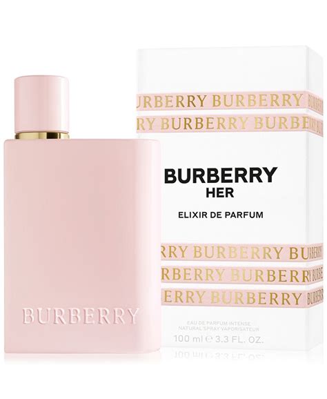 burberry for her 3.3 fl oz|burberry her elixir travel size.